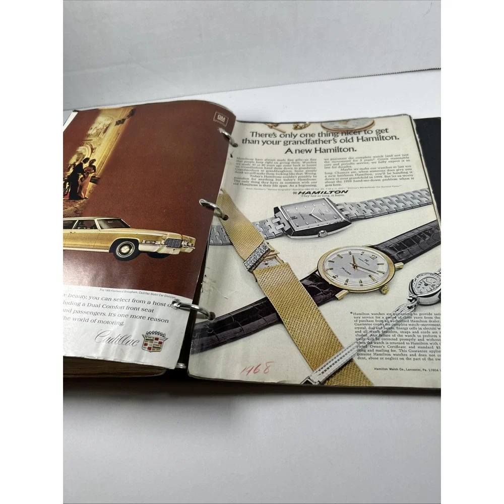 Vintage Binder Scrapbook Collection Advertisements 1936 Cars‎ Tires Mail In